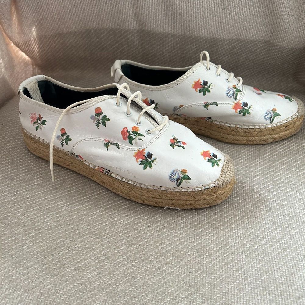 Yves Saint Laurent Prairie Floral Espadrille Sneakers